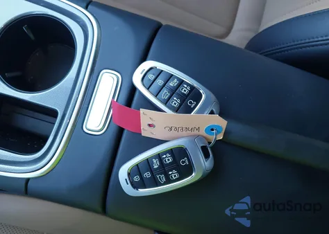 2023 Hyundai Santa Fe Calligraphy from USA, damaged, VIN 5NMS5DAL9PH638512